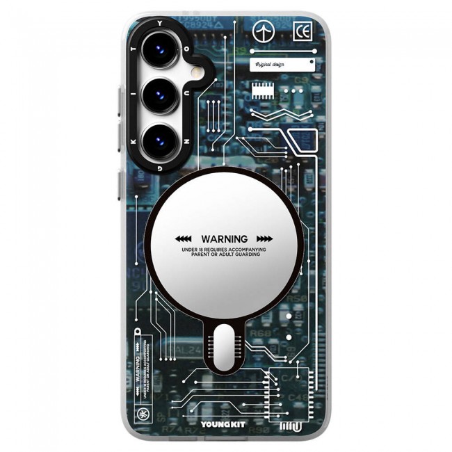Galaxy S24 Kılıf Magsafe Şarj Özellikli YoungKit Technology Serisi Kapak Galaxy S24 Kılıf Magsafe Şarj Özellikli YoungKit Technology Serisi Kapak