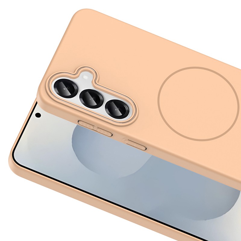 Bal-z Galaxy S24 Kılıf M-safe Şarj Özellikli Zore Ruby Sert Kapak