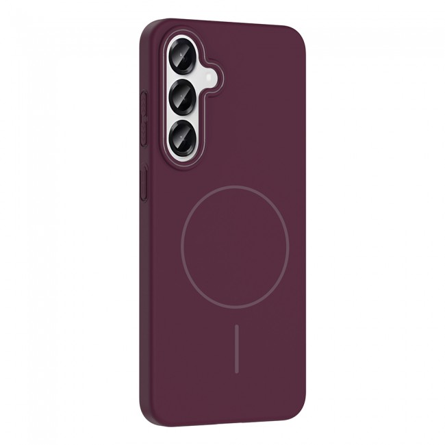 Galaxy S24 Kılıf M-safe Şarj Özellikli Zore Ruby Sert Kapak Galaxy S24 Kılıf M-safe Şarj Özellikli Zore Ruby Sert Kapak