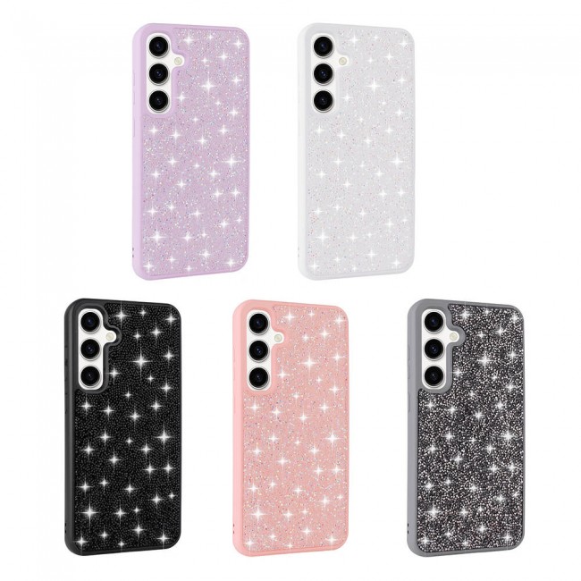 Galaxy S24 Kılıf Parlak Taşlı Tasarım Zore Pırlanta Kapak Galaxy S24 Kılıf Parlak Taşlı Tasarım Zore Pırlanta Kapak