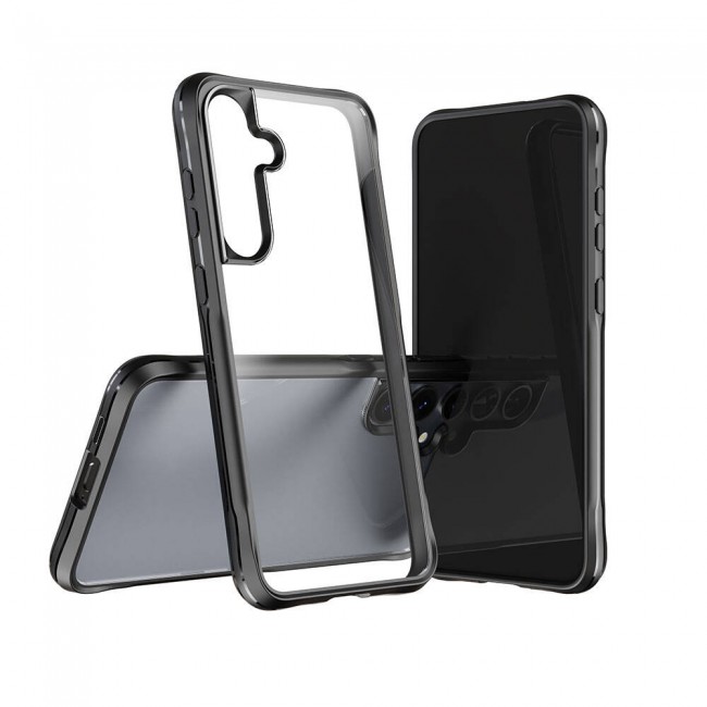 Galaxy S24 Kılıf Şeffaf Sert PC Arka Yüzey Tasarımlı Zore Edo Kapak Galaxy S24 Kılıf Şeffaf Sert PC Arka Yüzey Tasarımlı Zore Edo Kapak