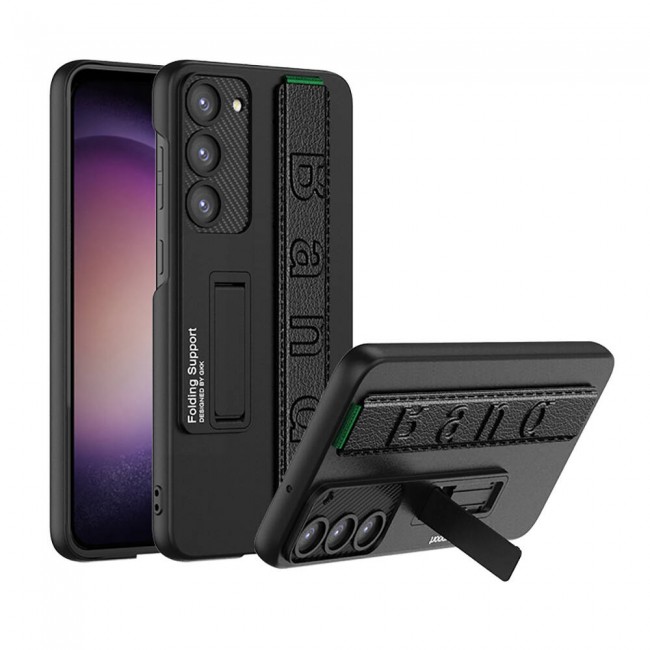 Galaxy S24 Kılıf Standlı El Tutacaklı Zore Band Kapak Galaxy S24 Kılıf Standlı El Tutacaklı Zore Band Kapak