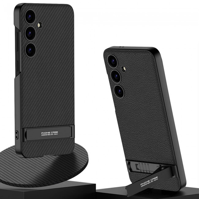 Galaxy S24 Kılıf Zore Kamera Korumalı Leather Dikey Standlı Ays Kapak Galaxy S24 Kılıf Zore Kamera Korumalı Leather Dikey Standlı Ays Kapak