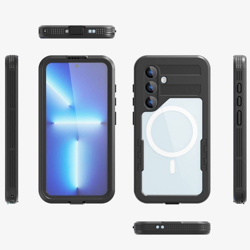 Bal-z Galaxy S24 Plus M-safe Şarj Özellikli 1-1 Su Geçirmez Kılıf