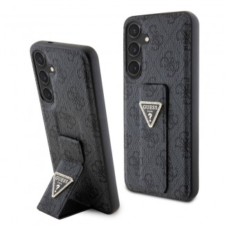 Galaxy S24 Plus Kılıf Guess Orjinal Lisanslı 4G Desenli Üçgen Logolu Standlı Deri Kapak Galaxy S24 Plus Kılıf Guess Orjinal Lisanslı 4G Desenli Üçgen Logolu Standlı Deri Kapak