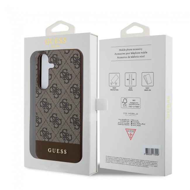 Galaxy S24 Plus Kılıf Guess Orjinal Lisanslı PU Deri Şerit Logo Dizaynlı Kapak Galaxy S24 Plus Kılıf Guess Orjinal Lisanslı PU Deri Şerit Logo Dizaynlı Kapak