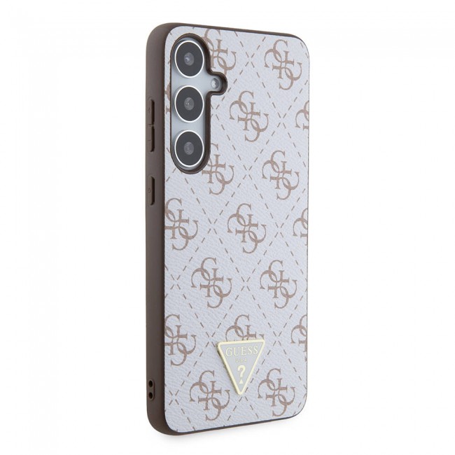Galaxy S24 Plus Kılıf Guess Orjinal Lisanslı PU Üçgen Logo 4G Desenli Kapak Galaxy S24 Plus Kılıf Guess Orjinal Lisanslı PU Üçgen Logo 4G Desenli Kapak