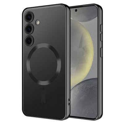 Bal-z Galaxy S24 Plus Kılıf Kamera Korumalı M-safe Wireless Şarj Özellikli  Demre Kapak