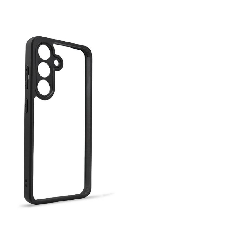 Bal-z Galaxy S24 Plus Kılıf Kamera Korumalı Şeffaf Arka Yüzey  New Roll Kapak