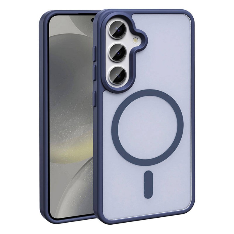 Bal-z Galaxy S24 Plus Kılıf M-safe Şarj Özellikli Mat Arka Yüzey  Sio Kapak