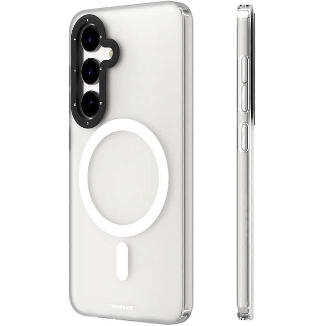 Galaxy S24 Plus Kılıf Magsafe Şarj Özellikli Youngkit Hidden Sand Serisi Kapak Galaxy S24 Plus Kılıf Magsafe Şarj Özellikli Youngkit Hidden Sand Serisi Kapak