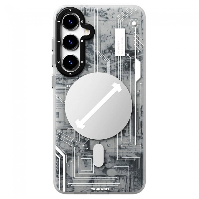 Galaxy S24 Plus Kılıf Magsafe Şarj Özellikli YoungKit Technology Serisi Kapak Galaxy S24 Plus Kılıf Magsafe Şarj Özellikli YoungKit Technology Serisi Kapak