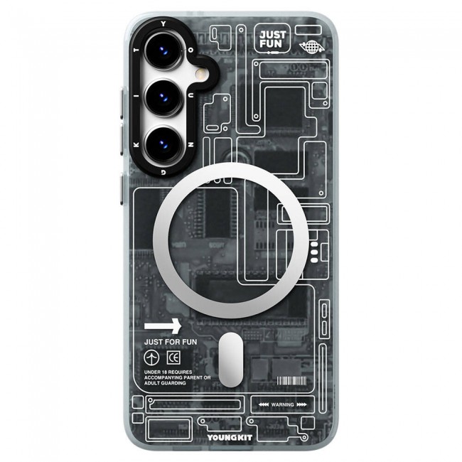Galaxy S24 Plus Kılıf Magsafe Şarj Özellikli YoungKit Technology Serisi Kapak Galaxy S24 Plus Kılıf Magsafe Şarj Özellikli YoungKit Technology Serisi Kapak