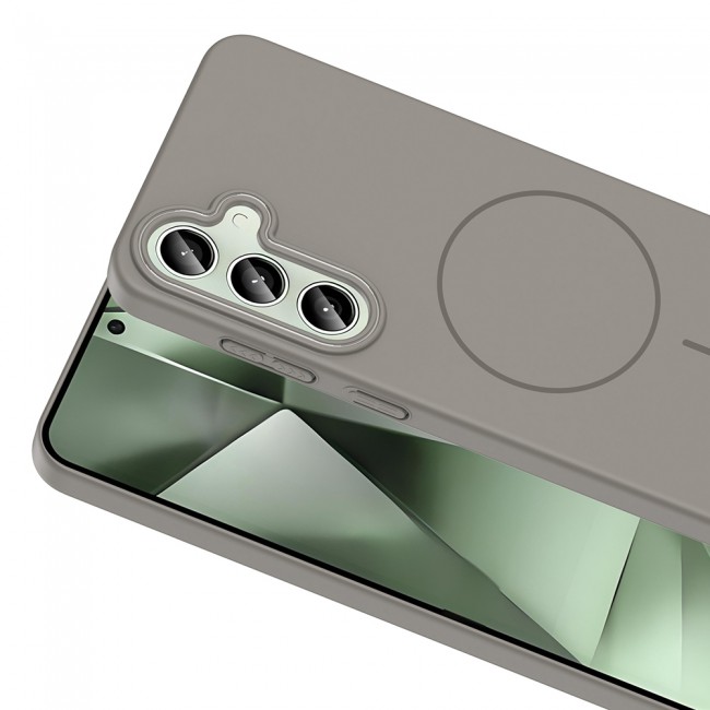 Galaxy S24 Plus Kılıf M-safe Şarj Özellikli Zore Ruby Sert Kapak Galaxy S24 Plus Kılıf M-safe Şarj Özellikli Zore Ruby Sert Kapak
