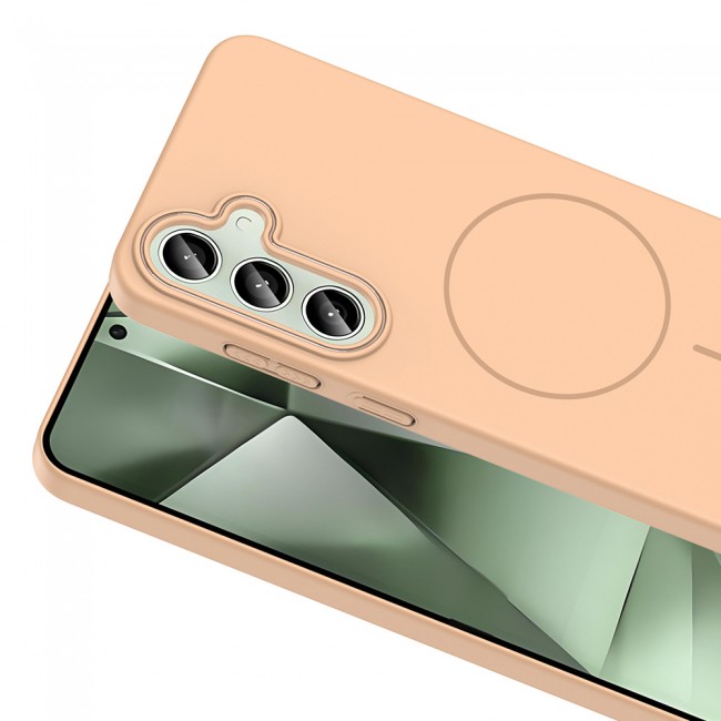 Galaxy S24 Plus Kılıf M-safe Şarj Özellikli Zore Ruby Sert Kapak Galaxy S24 Plus Kılıf M-safe Şarj Özellikli Zore Ruby Sert Kapak