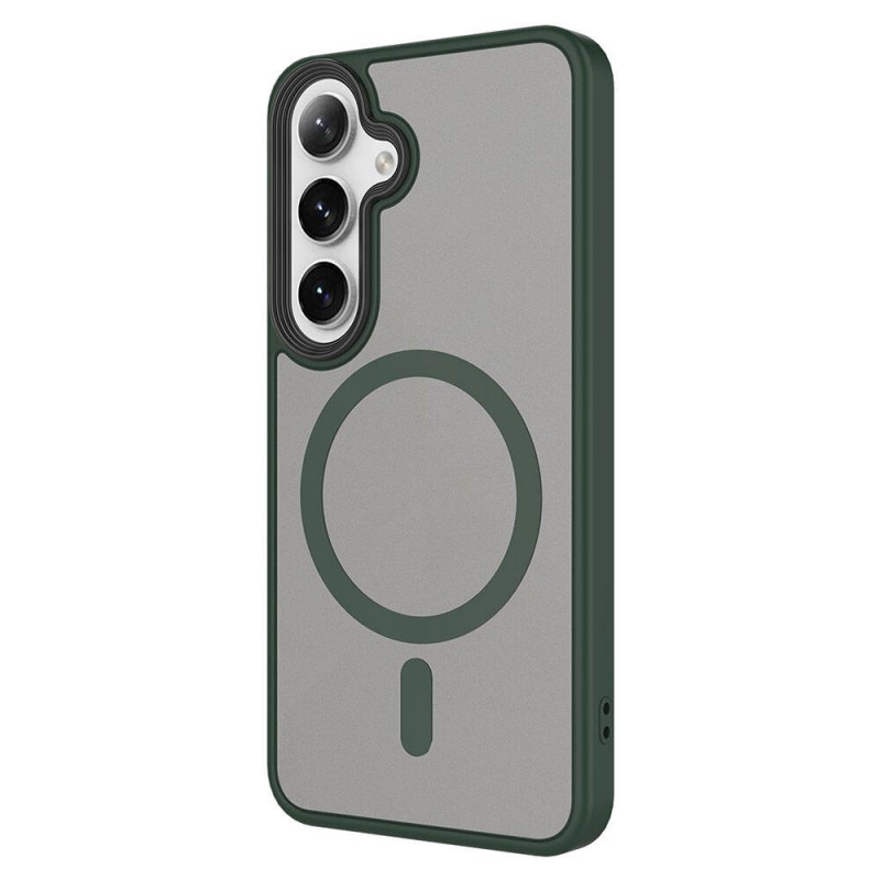 Bal-z Galaxy S24 Plus Kılıf Sert PC Arka Yüzey Wireless Şarj Özellikli  Flet M-safe Kapak