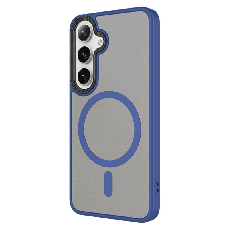 Bal-z Galaxy S24 Plus Kılıf Sert PC Arka Yüzey Wireless Şarj Özellikli  Flet M-safe Kapak