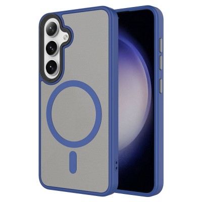 Bal-z Galaxy S24 Plus Kılıf Sert PC Arka Yüzey Wireless Şarj Özellikli  Flet M-safe Kapak