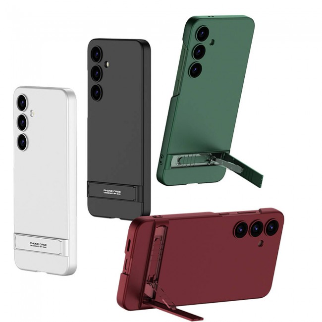 Galaxy S24 Plus Kılıf Zore Kamera Korumalı Dikey Standlı Ays Kapak Galaxy S24 Plus Kılıf Zore Kamera Korumalı Dikey Standlı Ays Kapak