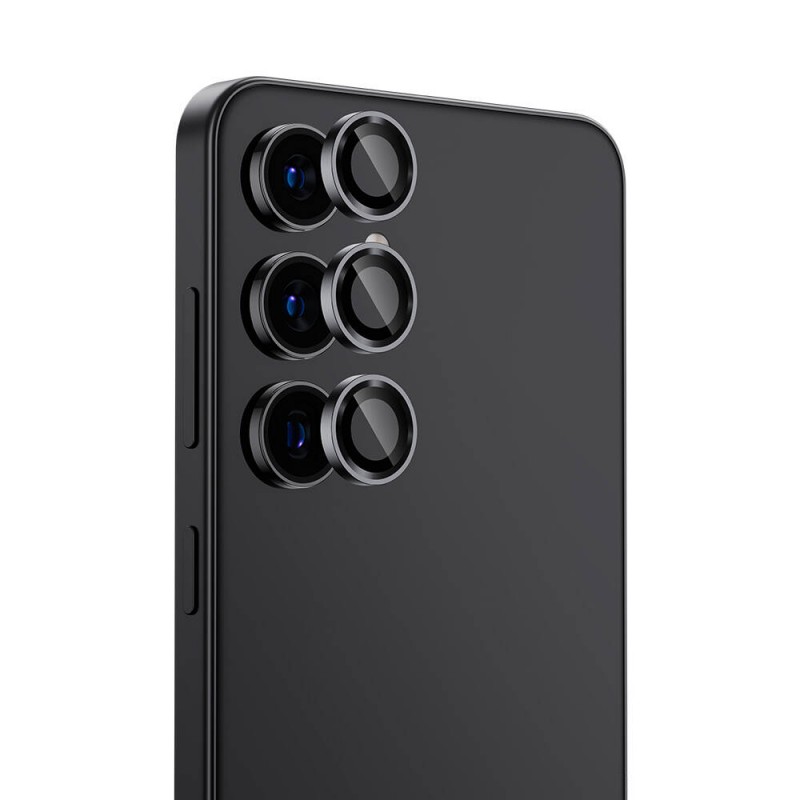 Bal-z Galaxy S24 Plus Oleofobik ​Anti-Reflective Benks Glass Warrior Safir Kamera Lens Koruyucu