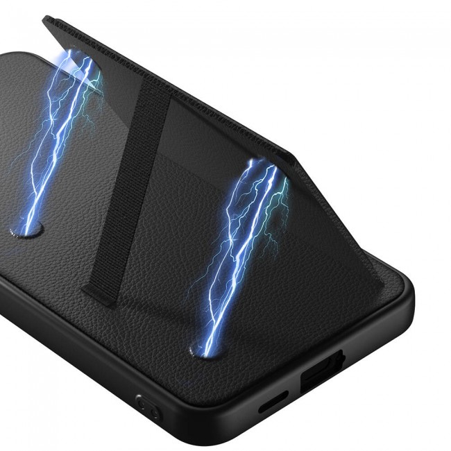 Galaxy S24 Plus Suni Deri Arka Yüzey Zore Kartlıklı Kıpta Silikon Kapak Galaxy S24 Plus Suni Deri Arka Yüzey Zore Kartlıklı Kıpta Silikon Kapak