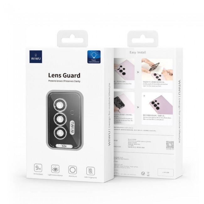 Galaxy S24 Plus Wiwu LG-008 Lens Guard Darbelere Karşı Dayanıklı Kamera Lens Koruyucu Galaxy S24 Plus Wiwu LG-008 Lens Guard Darbelere Karşı Dayanıklı Kamera Lens Koruyucu