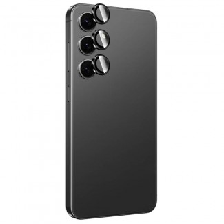Galaxy S24 Plus Zore Titanium Premium Temperli Kamera Lens Koruyucu Galaxy S24 Plus Zore Titanium Premium Temperli Kamera Lens Koruyucu