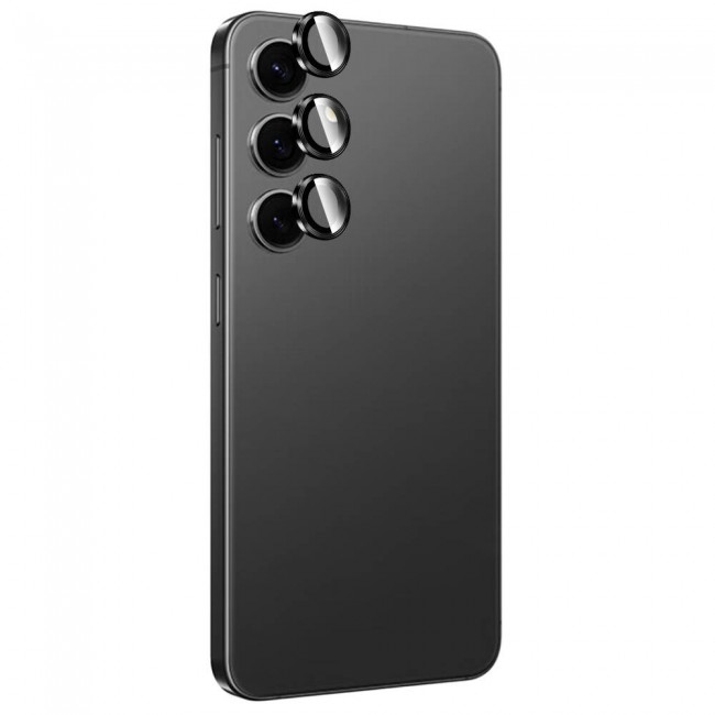 Galaxy S24 Plus Zore Titanium Premium Temperli Kamera Lens Koruyucu Galaxy S24 Plus Zore Titanium Premium Temperli Kamera Lens Koruyucu