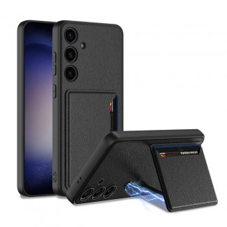 Galaxy S24 Suni Deri Arka Yüzey Zore Kartlıklı Kıpta Silikon Kapak Galaxy S24 Suni Deri Arka Yüzey Zore Kartlıklı Kıpta Silikon Kapak