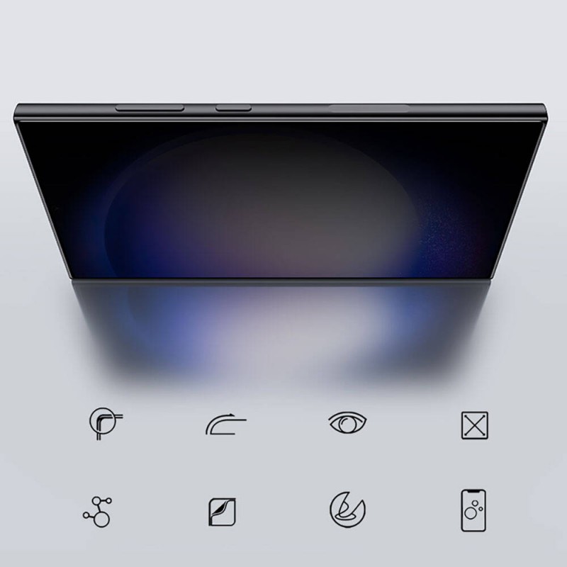 Bal-z Galaxy S24 Ultra Benks Ultra Shield 0.3mm Privacy Ekran Koruyucu + Kolay Uygulama Aparatlı