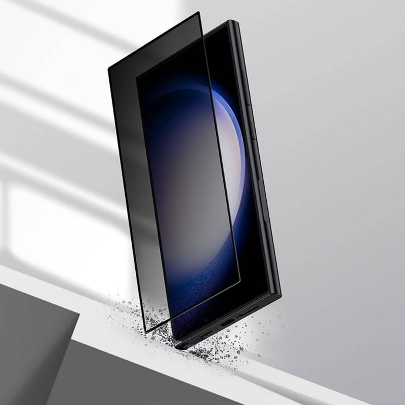 Bal-z Galaxy S24 Ultra Benks Ultra Shield 0.3mm Privacy Ekran Koruyucu + Kolay Uygulama Aparatlı