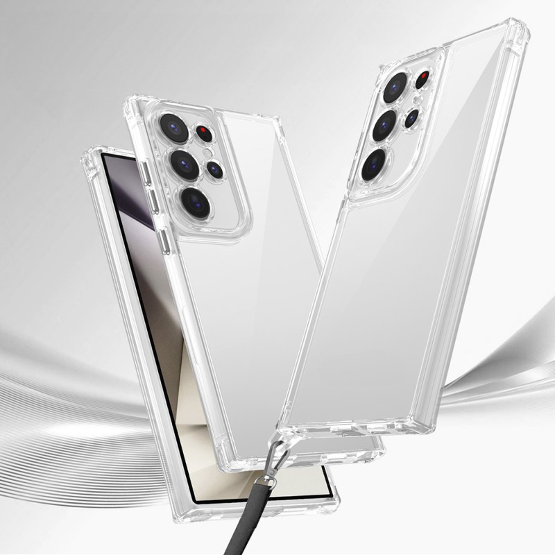 Bal-z Galaxy S24 Ultra Kılıf Airbagli Takılabilir Askı Aparatlı Zore Snap Silikon Kapak