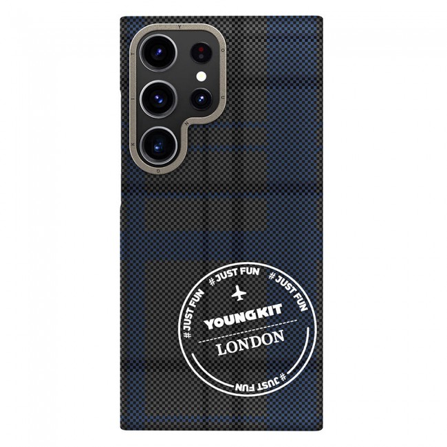 Galaxy S24 Ultra Kılıf Ekose Desenli Youngkit Gezhi Serisi Kapak Galaxy S24 Ultra Kılıf Ekose Desenli Youngkit Gezhi Serisi Kapak