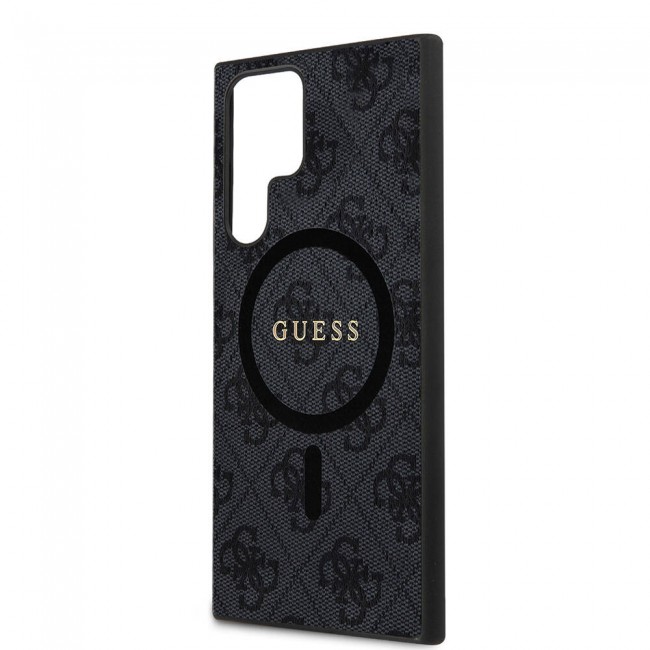 Galaxy S24 Ultra Kılıf Guess Orjinal Lisanslı Magsafe Şarj Özellikli 4G Desenli Yazı Logolu Kapak Galaxy S24 Ultra Kılıf Guess Orjinal Lisanslı Magsafe Şarj Özellikli 4G Desenli Yazı Logolu Kapak