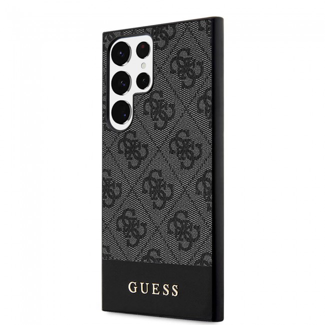Galaxy S24 Ultra Kılıf Guess Orjinal Lisanslı PU Deri Şerit Logo Dizaynlı Kapak Galaxy S24 Ultra Kılıf Guess Orjinal Lisanslı PU Deri Şerit Logo Dizaynlı Kapak
