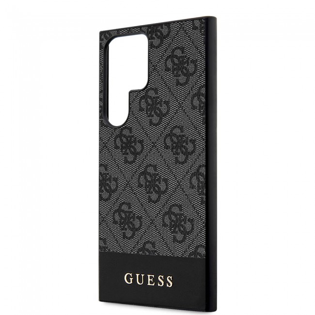 Galaxy S24 Ultra Kılıf Guess Orjinal Lisanslı PU Deri Şerit Logo Dizaynlı Kapak Galaxy S24 Ultra Kılıf Guess Orjinal Lisanslı PU Deri Şerit Logo Dizaynlı Kapak