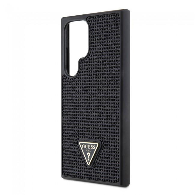 Galaxy S24 Ultra Kılıf Guess Orjinal Lisanslı Taşlı Arka Yüzey Üçgen Logolu Kapak Galaxy S24 Ultra Kılıf Guess Orjinal Lisanslı Taşlı Arka Yüzey Üçgen Logolu Kapak