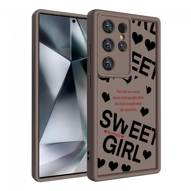 Galaxy S24 Ultra Kılıf Kamera Korumalı Baskılı Arka Yüzey Zore Klas Kapak Galaxy S24 Ultra Kılıf Kamera Korumalı Baskılı Arka Yüzey Zore Klas Kapak