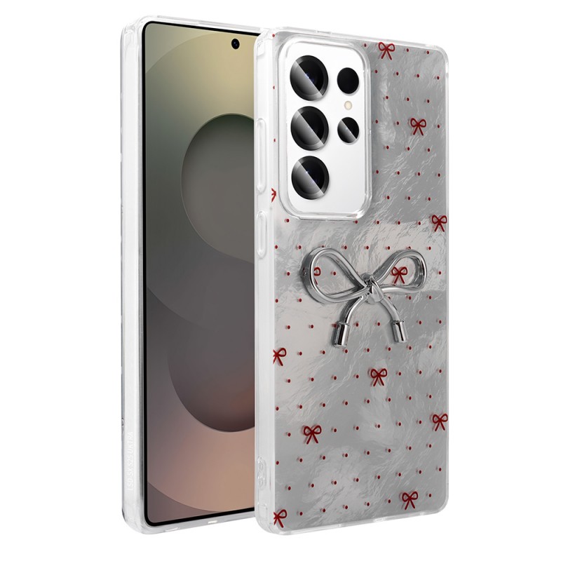 Bal-z Galaxy S24 Ultra Kılıf Kamera Korumalı Figürlü Zore Ponti Silikon Kapak