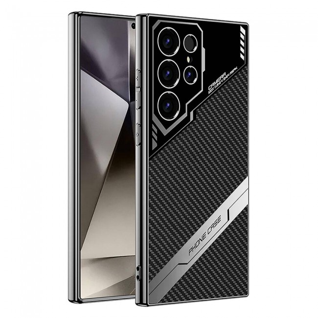 Galaxy S24 Ultra Kılıf Kamera Korumalı Karbon Tasarım Zore Yeni Seri Procase Kapak Galaxy S24 Ultra Kılıf Kamera Korumalı Karbon Tasarım Zore Yeni Seri Procase Kapak