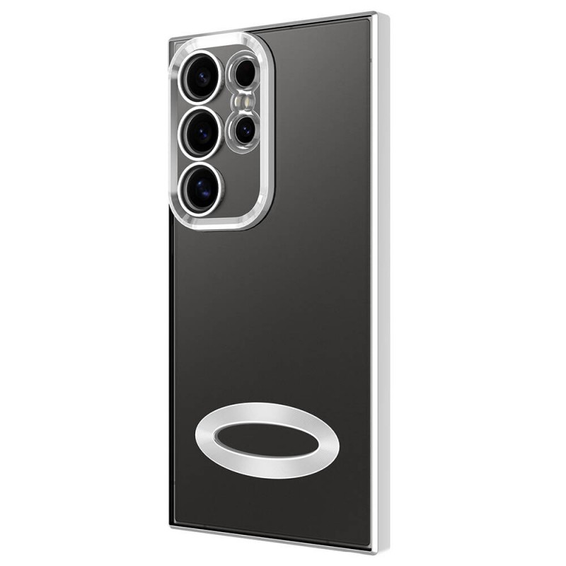 Bal-z Galaxy S24 Ultra Kılıf Kamera Korumalı Logo Gösteren  Omega Kapak