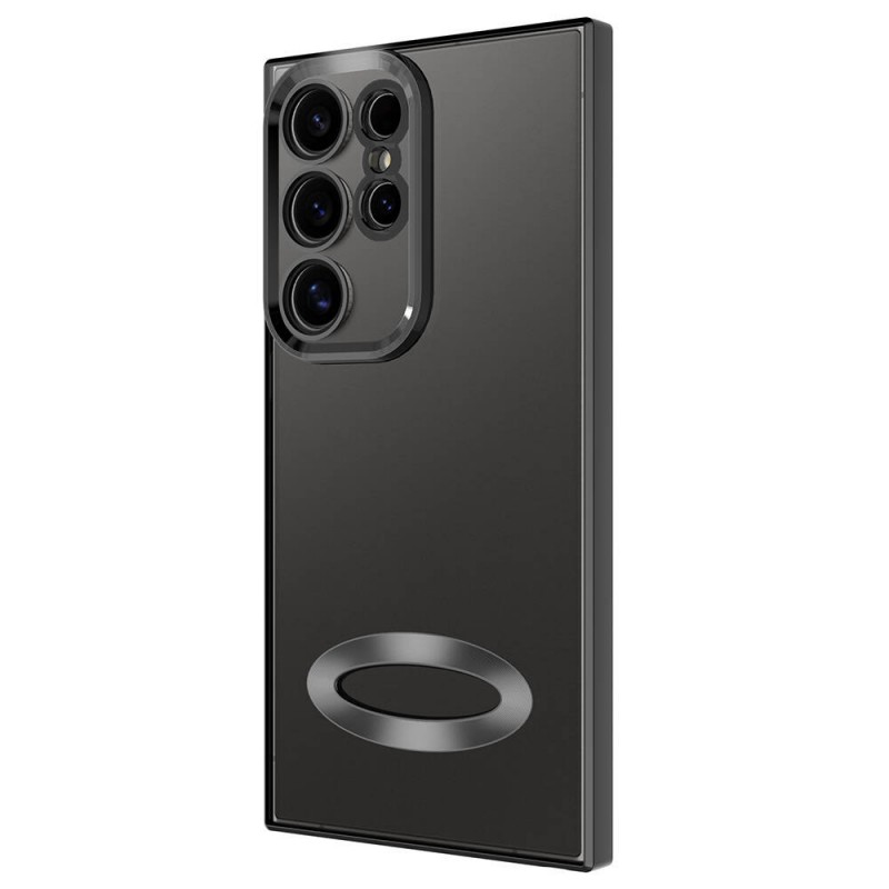 Bal-z Galaxy S24 Ultra Kılıf Kamera Korumalı Logo Gösteren  Omega Kapak