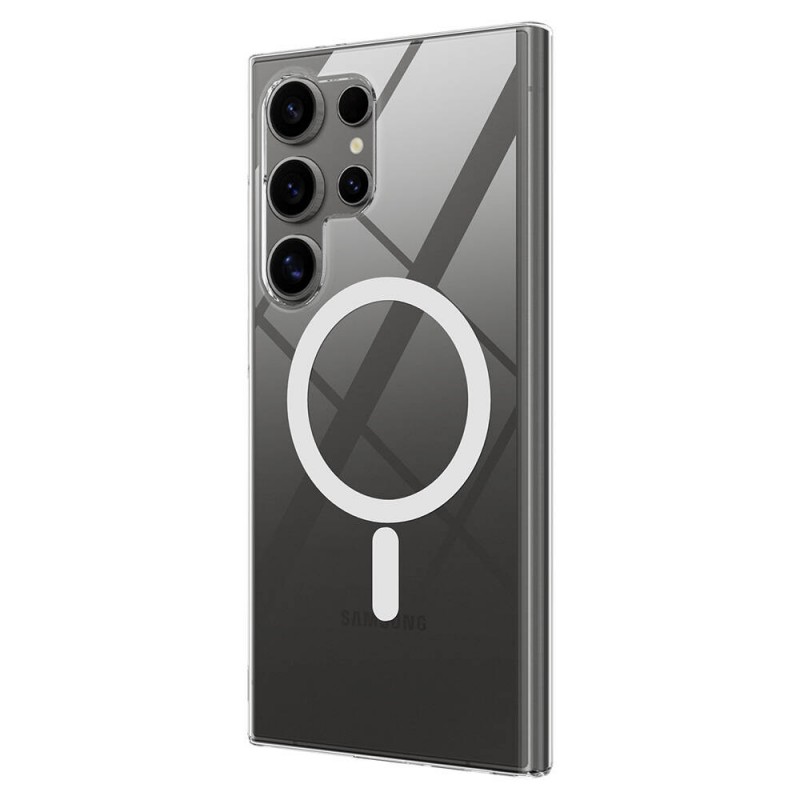 Bal-z Galaxy S24 Ultra Kılıf Kamera Korumalı M-safe Sert PC  Porto Kapak