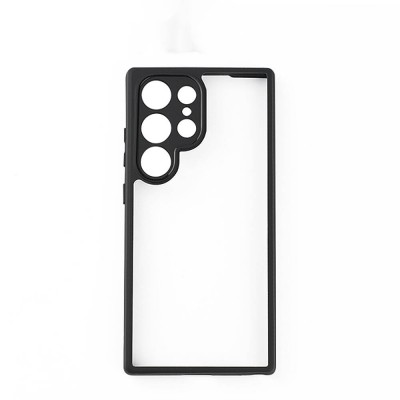 Bal-z Galaxy S24 Ultra Kılıf Kamera Korumalı Şeffaf Arka Yüzey  New Roll Kapak