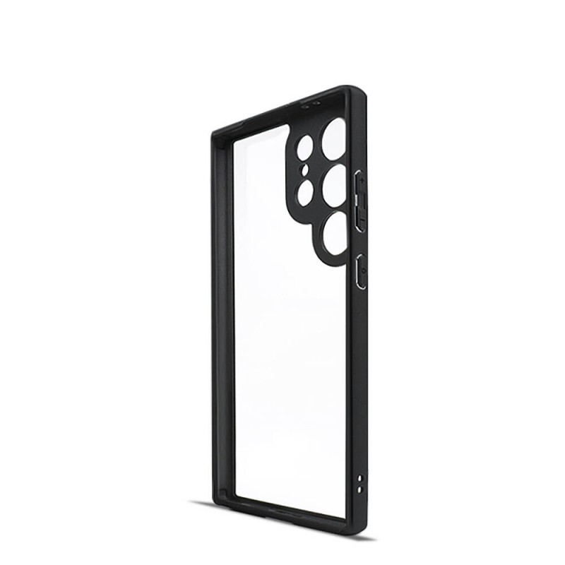 Bal-z Galaxy S24 Ultra Kılıf Kamera Korumalı Şeffaf Arka Yüzey  New Roll Kapak