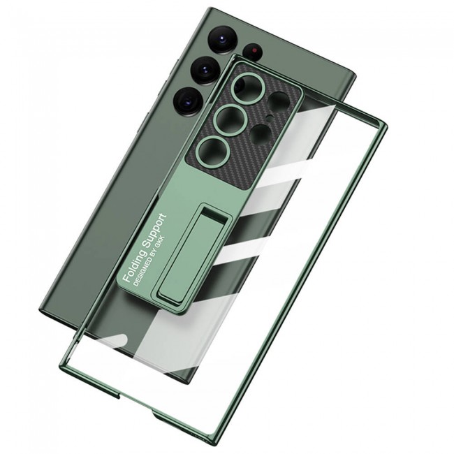 Galaxy S24 Ultra Kılıf Kamera Korumalı Şeffaf Tasarımlı Zore Lego Standlı Kapak Galaxy S24 Ultra Kılıf Kamera Korumalı Şeffaf Tasarımlı Zore Lego Standlı Kapak