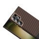 Galaxy S24 Ultra Kılıf M-safe Şarj Özellikli Karbon Fiber Görünümlü Zore Gros Kapak