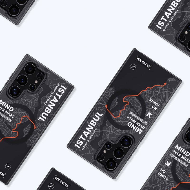 Bal-z Galaxy S24 Ultra Kılıf M-safe Şarj Özellikli Benks City Serisi Kapak