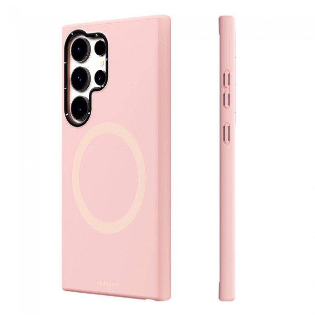 Galaxy S24 Ultra Kılıf Magsafe Şarj Özellikli Çizilmeye Ve Aşınmaya Dayanıklı Youngkit Velvet Serisi Kapak Galaxy S24 Ultra Kılıf Magsafe Şarj Özellikli Çizilmeye Ve Aşınmaya Dayanıklı Youngkit Velvet Serisi Kapak