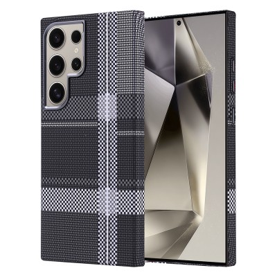 Bal-z Galaxy S24 Ultra Kılıf M-safe Şarj Özellikli Karbon Fiber Görünümlü Zore Nekst Kapak